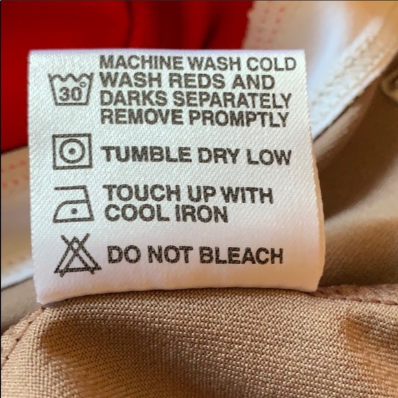 Bolle 🎾 TENNIS Dress M Red Tan euc - Picture 6 of 6